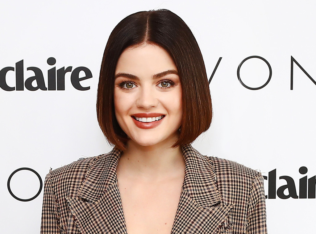 Lucy Hale Shares Her Secret To Mastering A Modern Bob E News